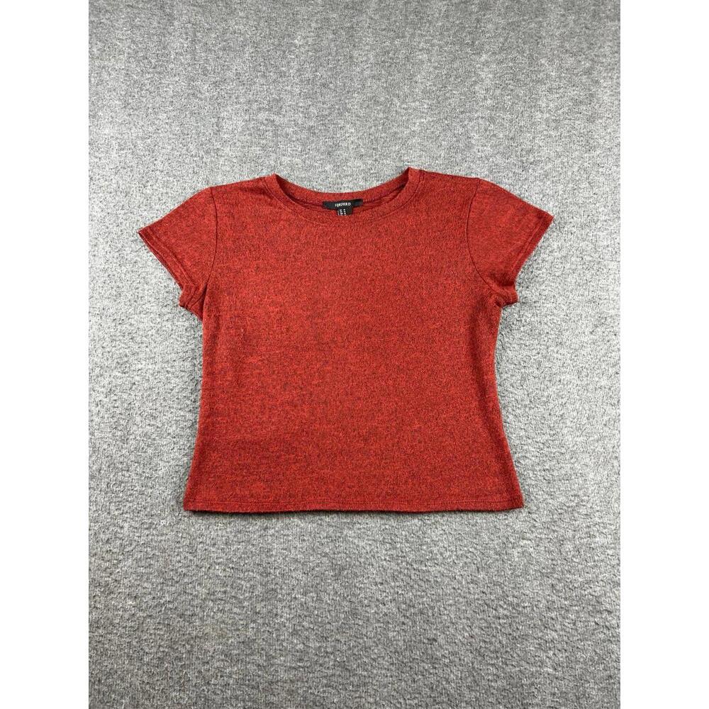 Forever 21 Red Short Sleeve T-Shirt Size Medium